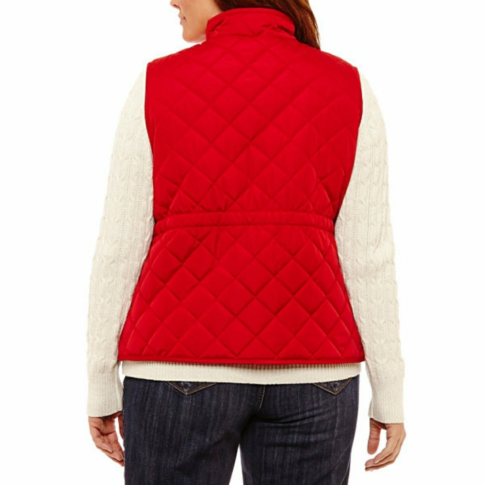 Red Puffer Vest